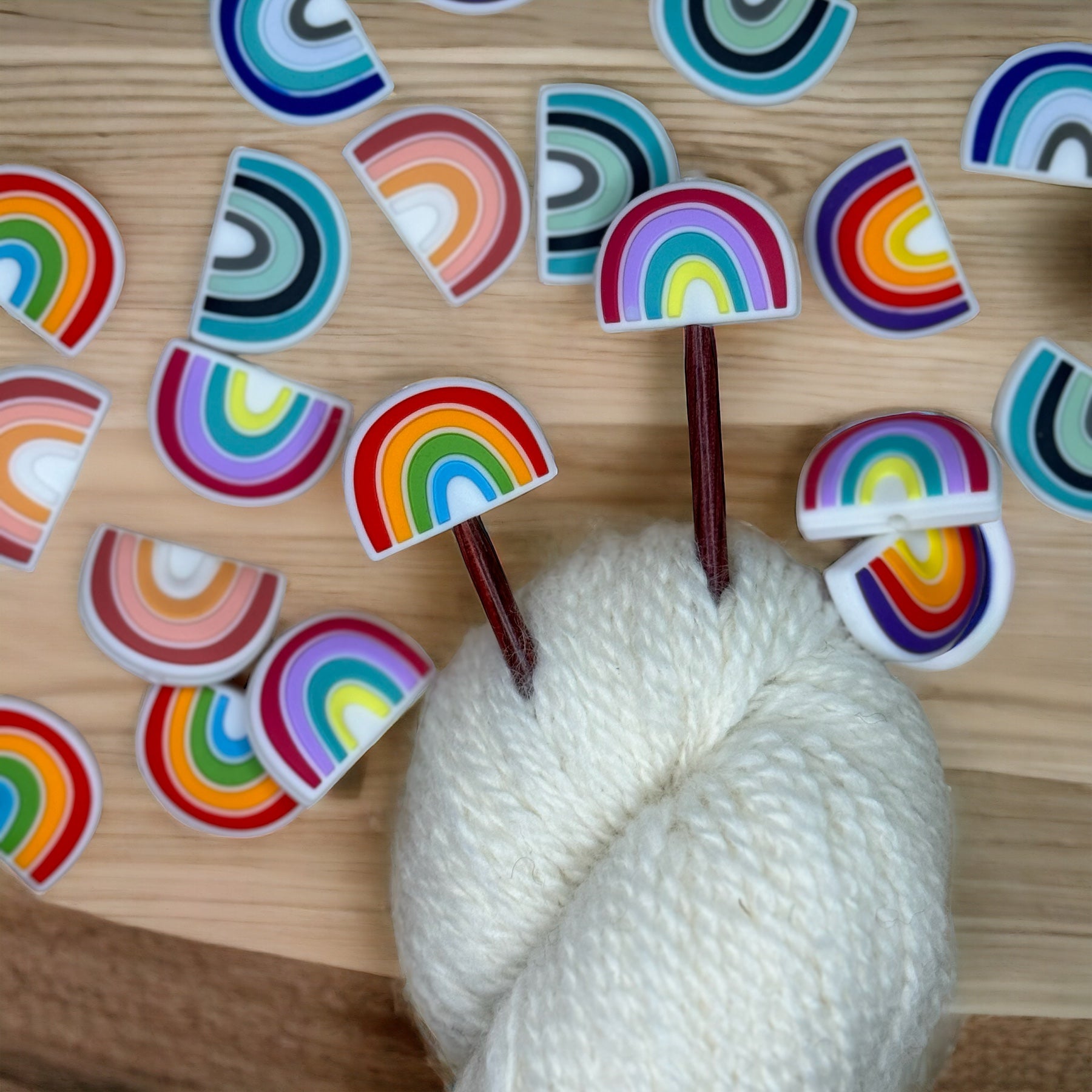 Rainbow Needle Stoppers